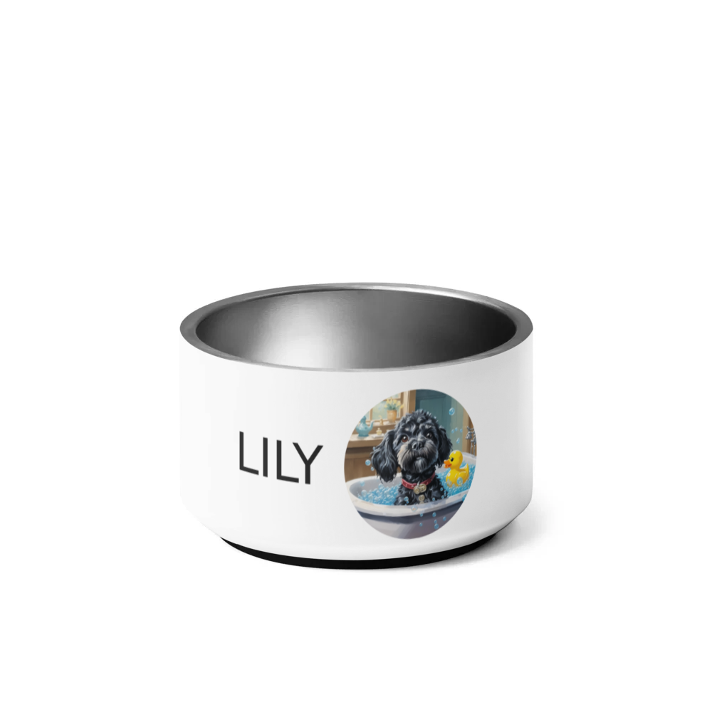 PugMug Custom Lily Pet Bowl