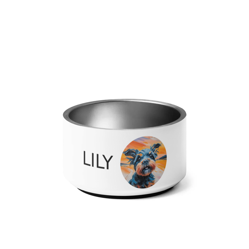 PugMug Custom Lily Pet Bowl