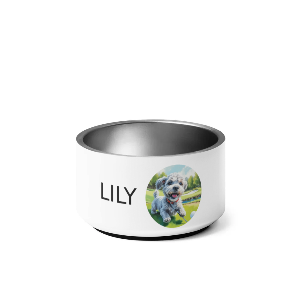 PugMug Custom Lily Pet Bowl