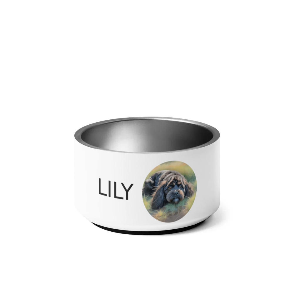 PugMug Custom Lily Pet Bowl