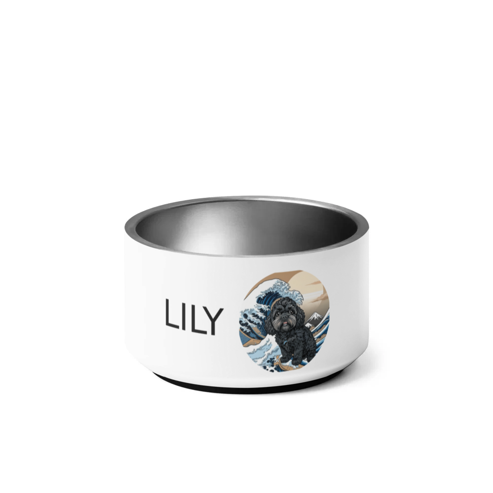 PugMug Custom Lily Pet Bowl
