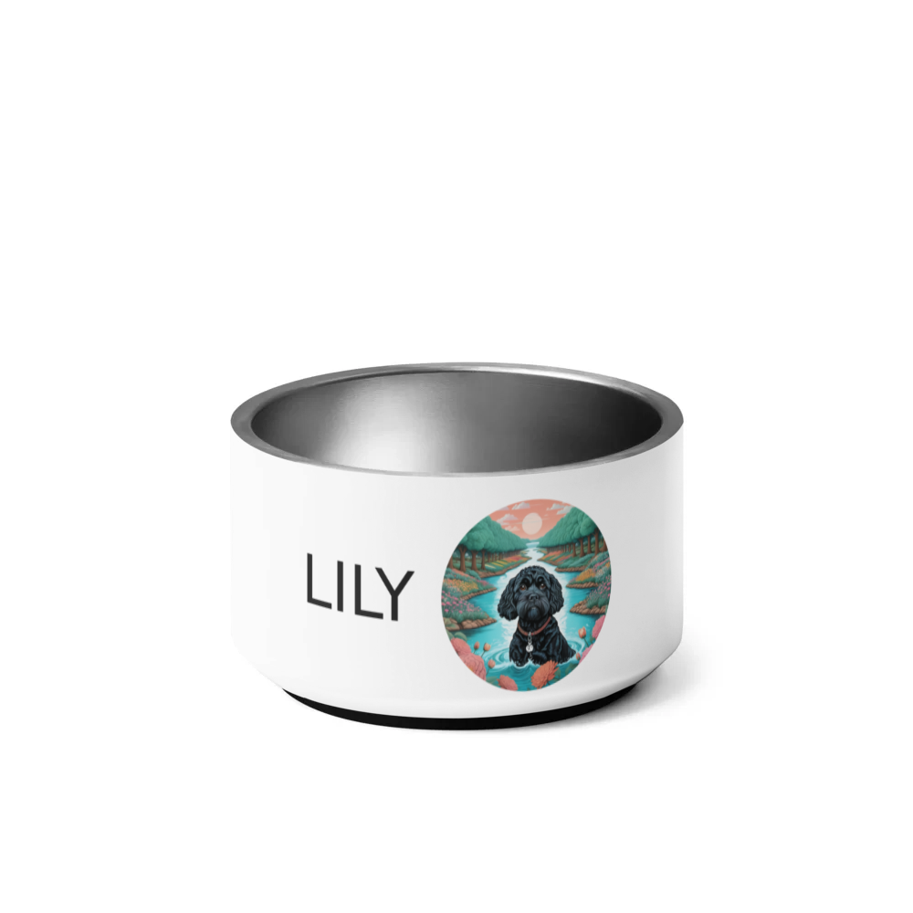 PugMug Custom Lily Pet Bowl