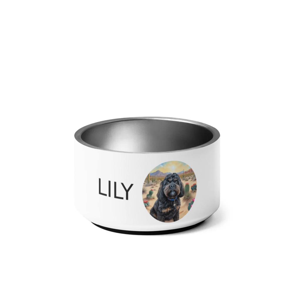 PugMug Custom Lily Pet Bowl