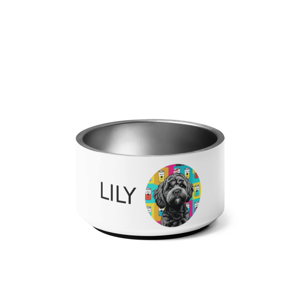 PugMug Custom Lily Pet Bowl