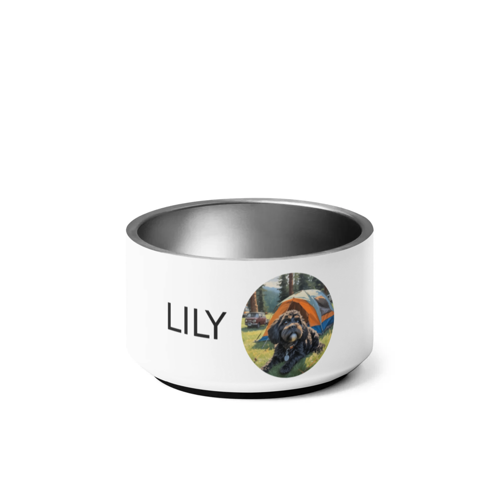 PugMug Custom Lily Pet Bowl
