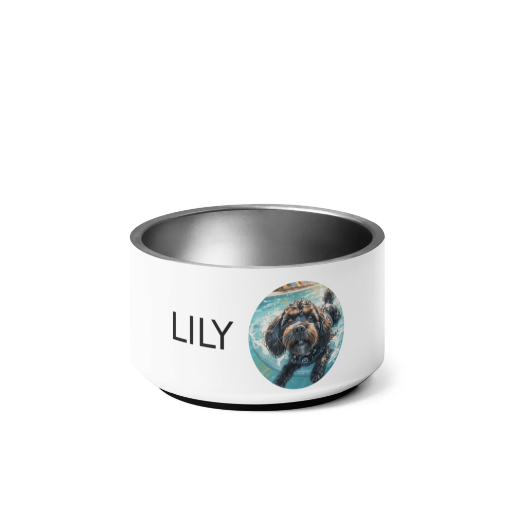 PugMug Custom Lily Pet Bowl