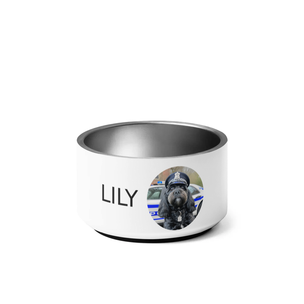PugMug Custom Lily Pet Bowl