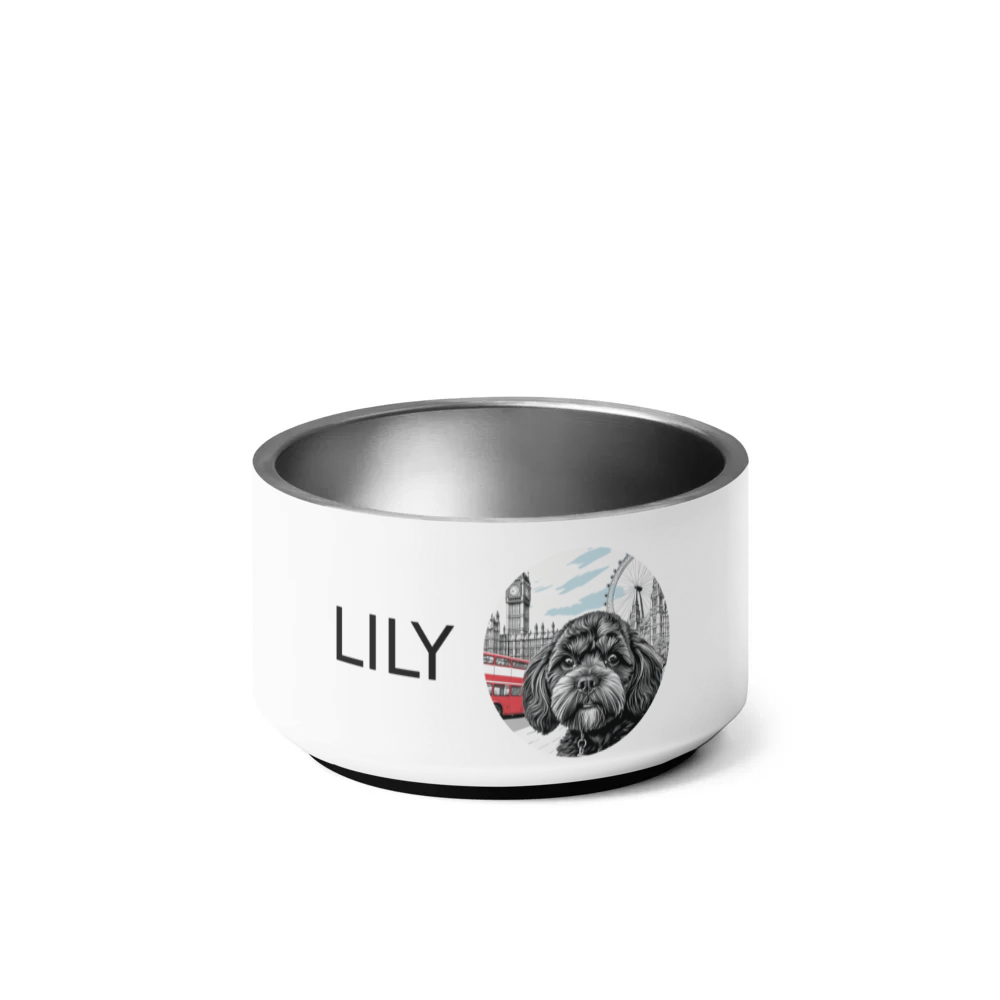 PugMug Custom Lily Pet Bowl
