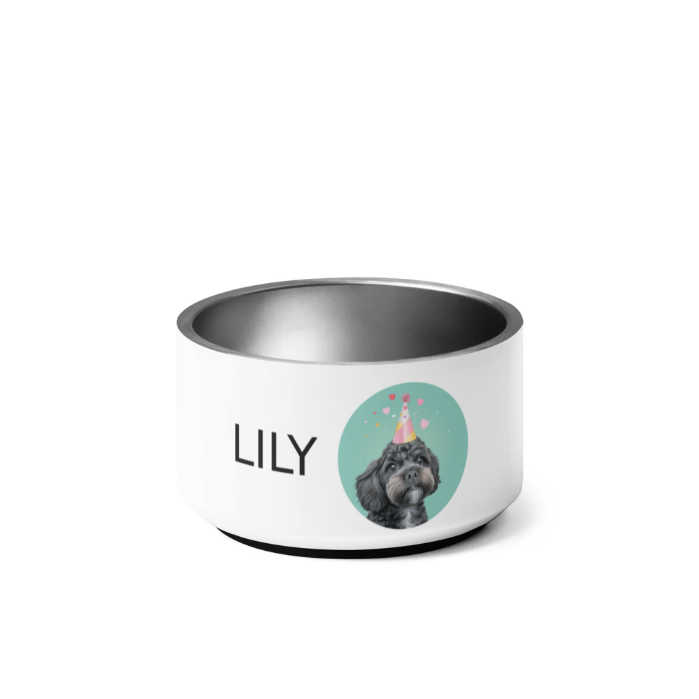 PugMug Custom Lily Pet Bowl