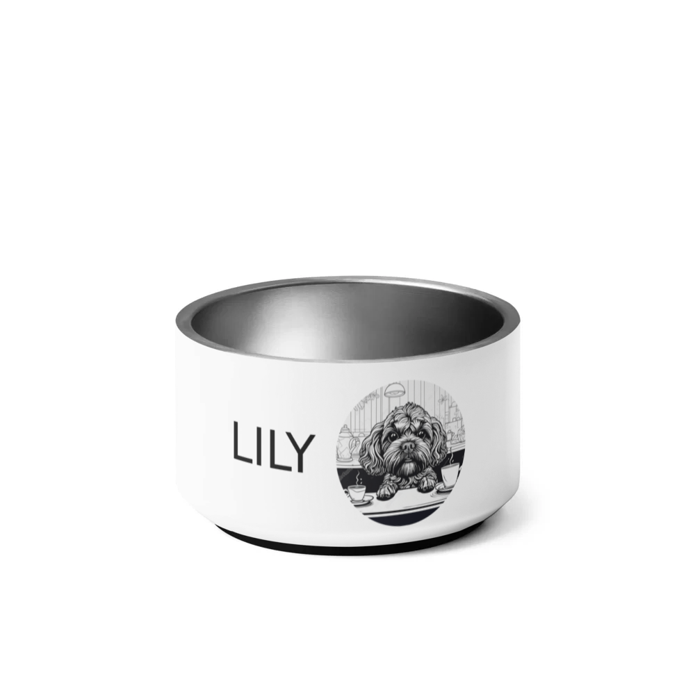 PugMug Custom Lily Pet Bowl