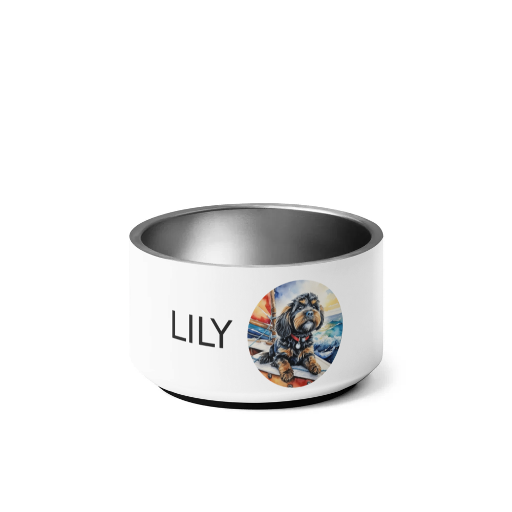 PugMug Custom Lily Pet Bowl