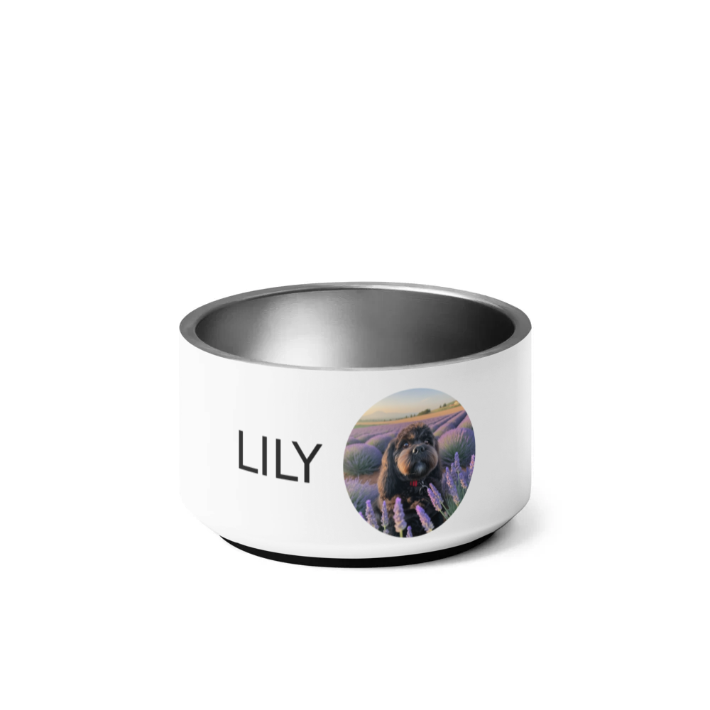 PugMug Custom Lily Pet Bowl