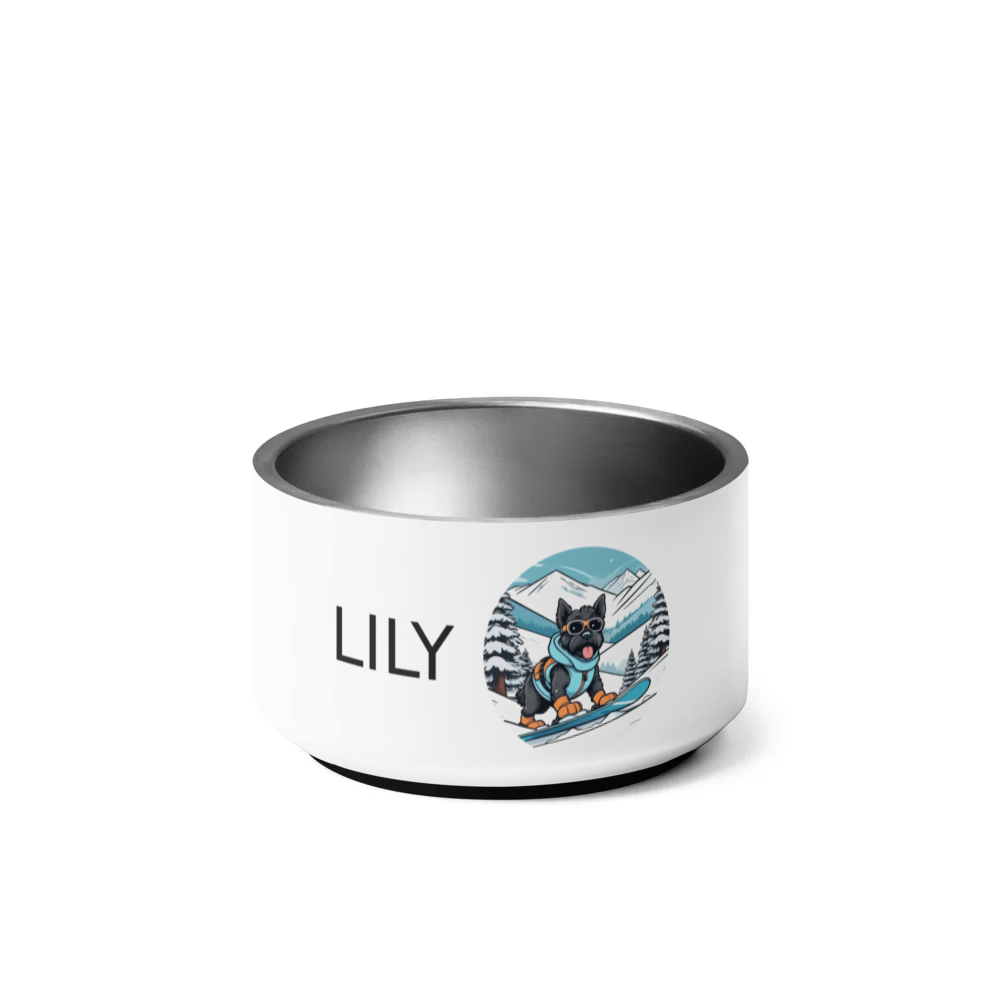 PugMug Custom Lily Pet Bowl