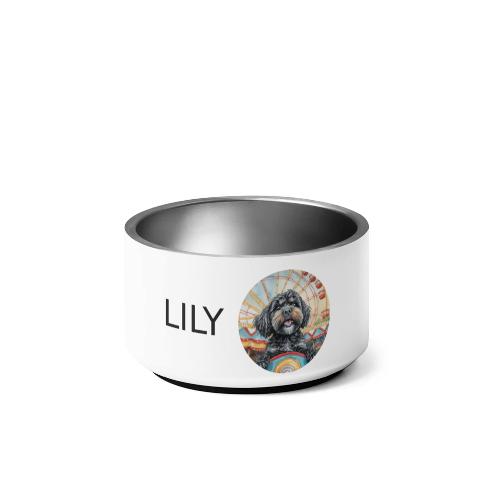 PugMug Custom Lily Pet Bowl