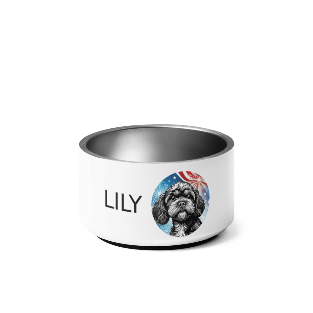 PugMug Custom Lily Pet Bowl