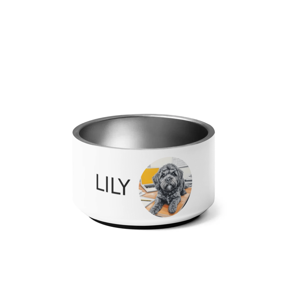 PugMug Custom Lily Pet Bowl