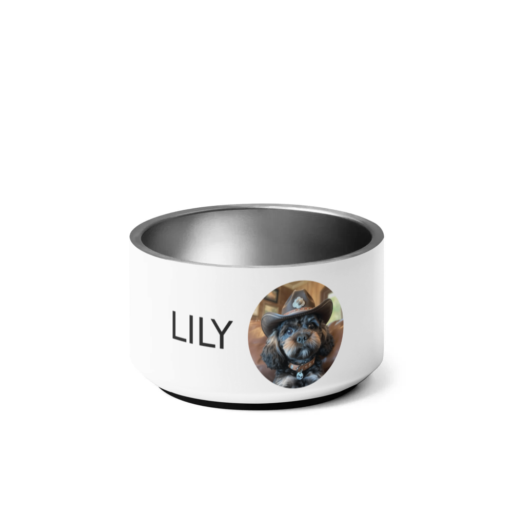 PugMug Custom Lily Pet Bowl
