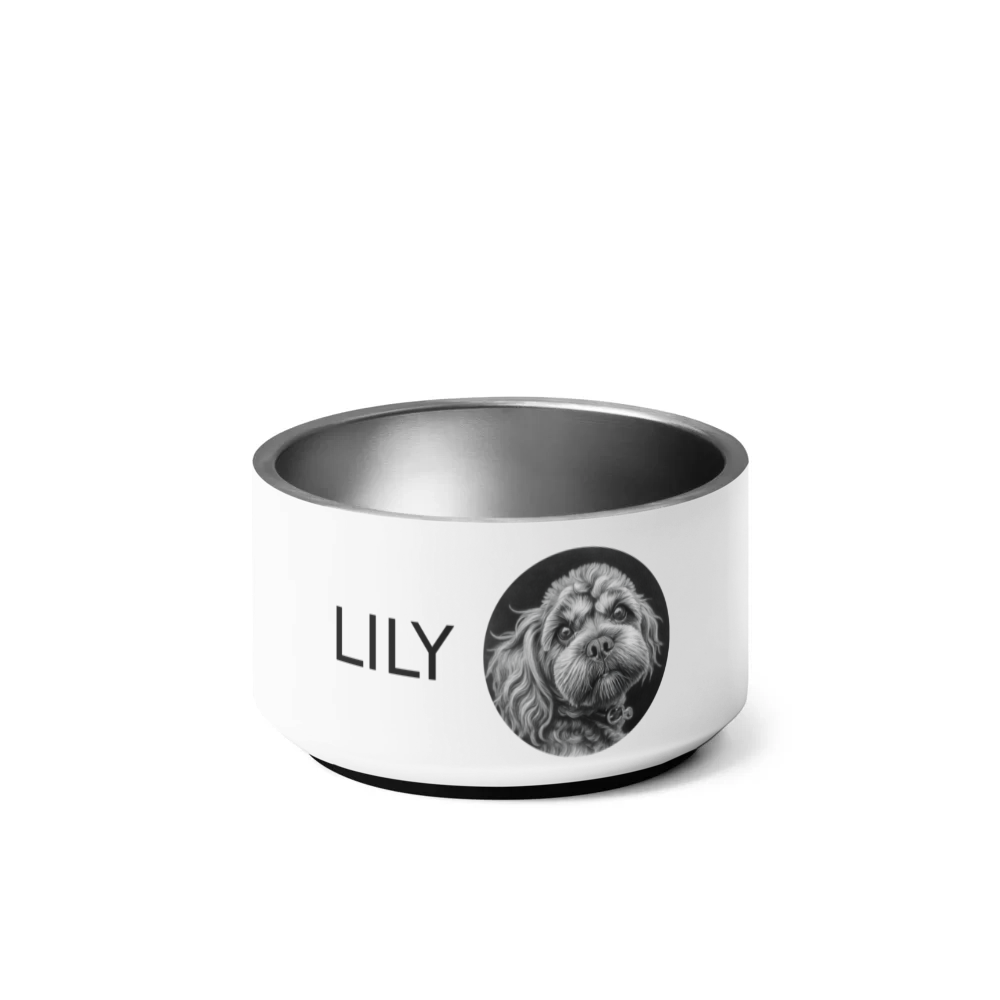 PugMug Custom Lily Pet Bowl
