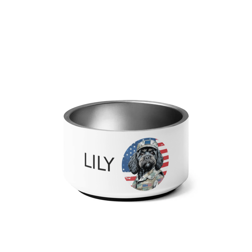PugMug Custom Lily Pet Bowl