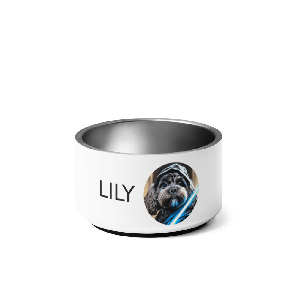 PugMug Custom Lily Pet Bowl
