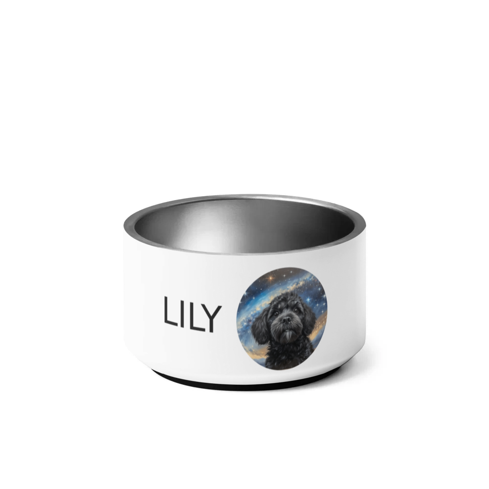 PugMug Custom Lily Pet Bowl