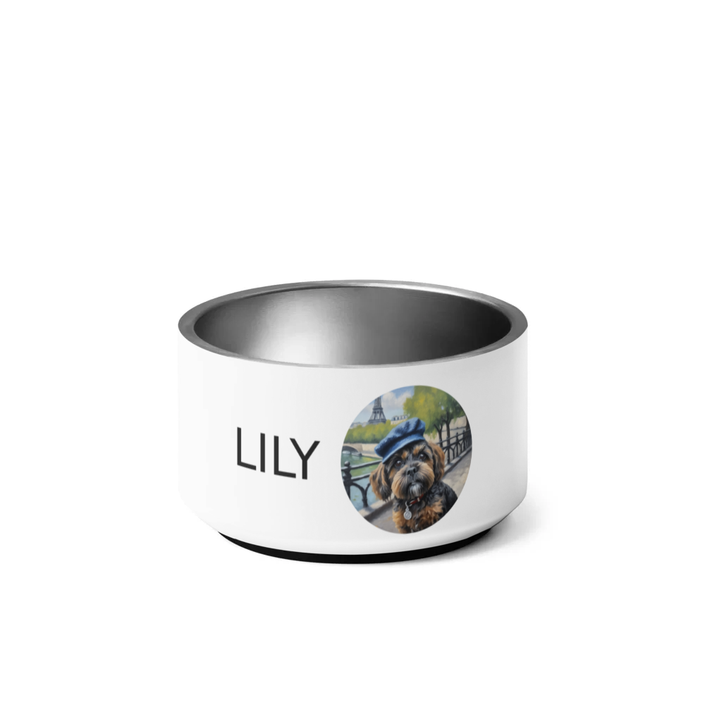 PugMug Custom Lily Pet Bowl