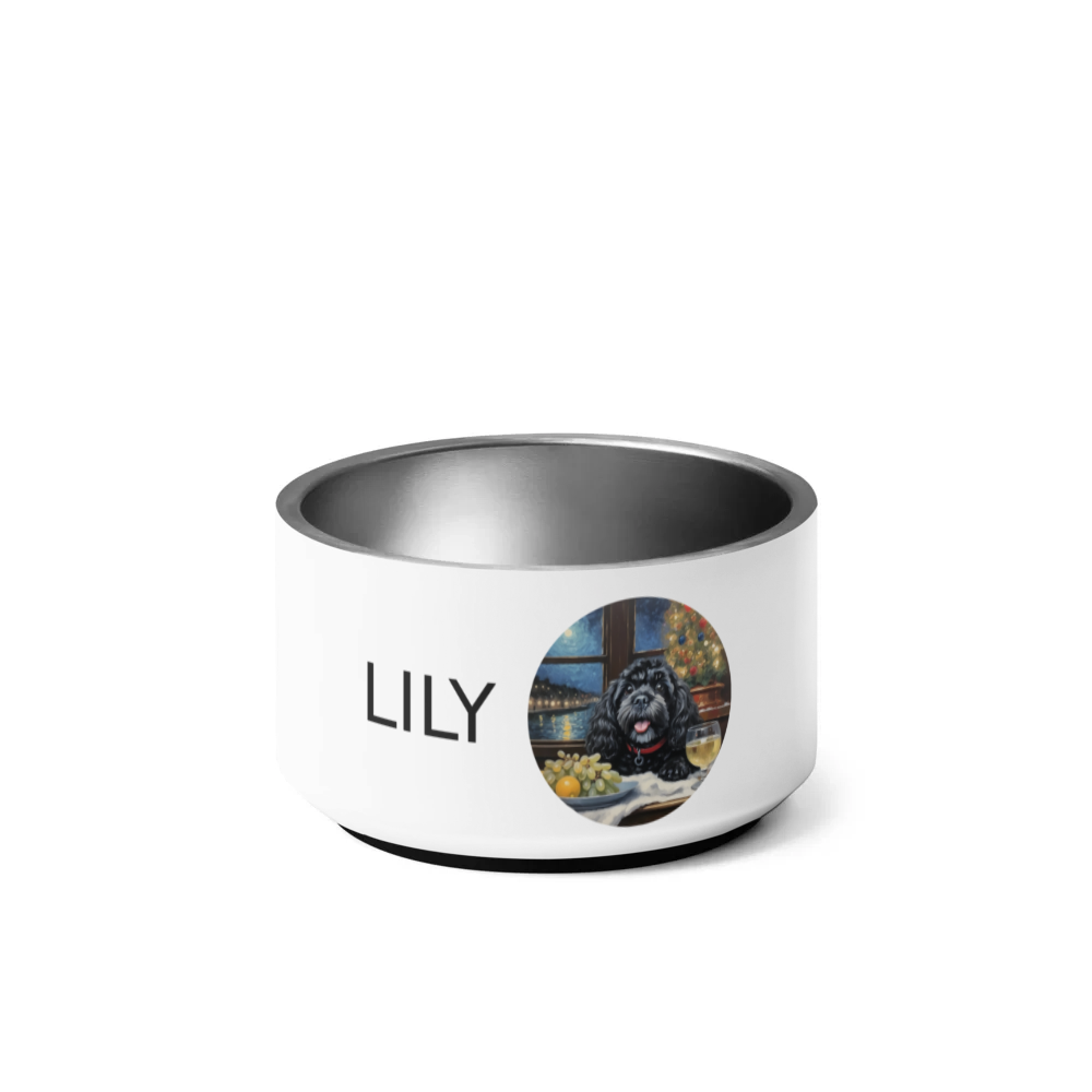PugMug Custom Lily Pet Bowl