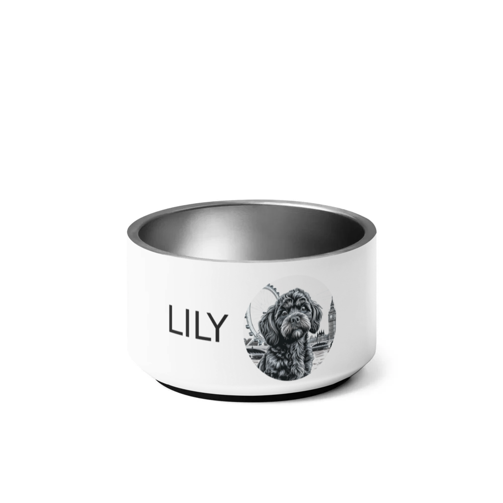 PugMug Custom Lily Pet Bowl