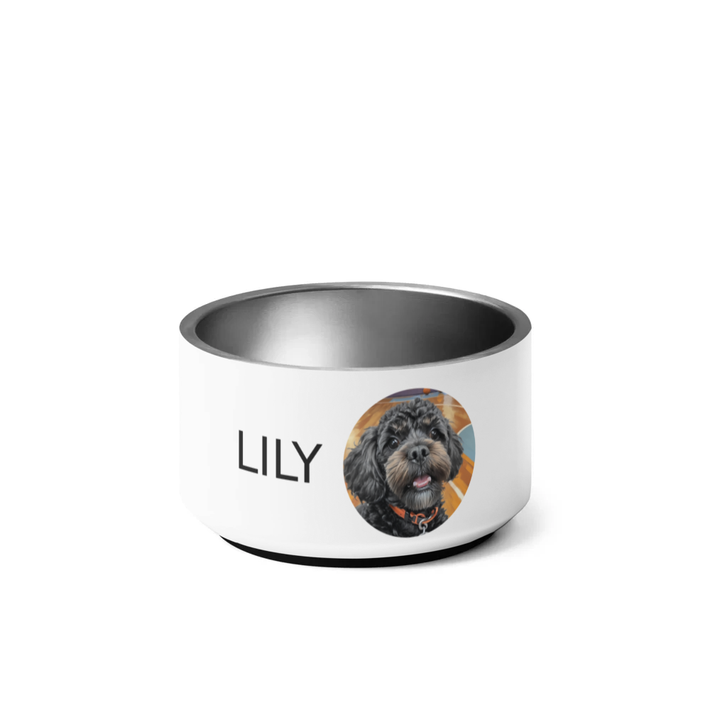 PugMug Custom Lily Pet Bowl
