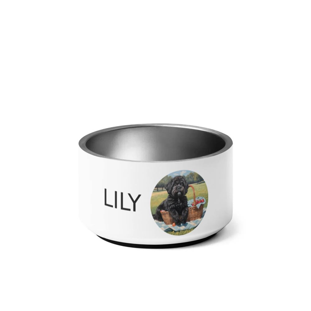 PugMug Custom Lily Pet Bowl