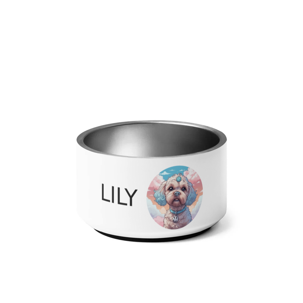PugMug Custom Lily Pet Bowl