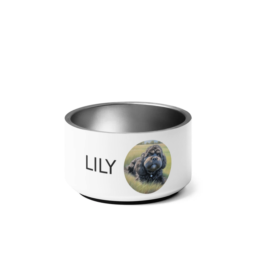 PugMug Custom Lily Pet Bowl