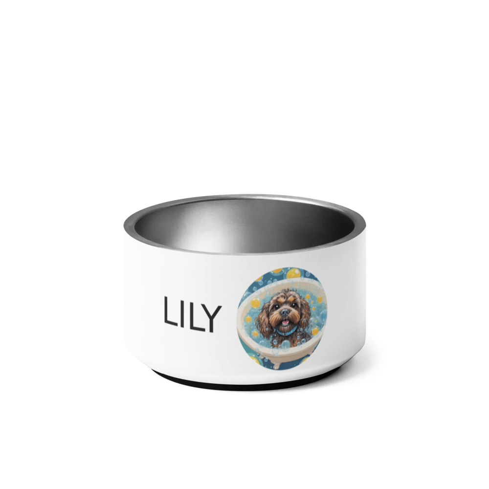 PugMug Custom Lily Pet Bowl