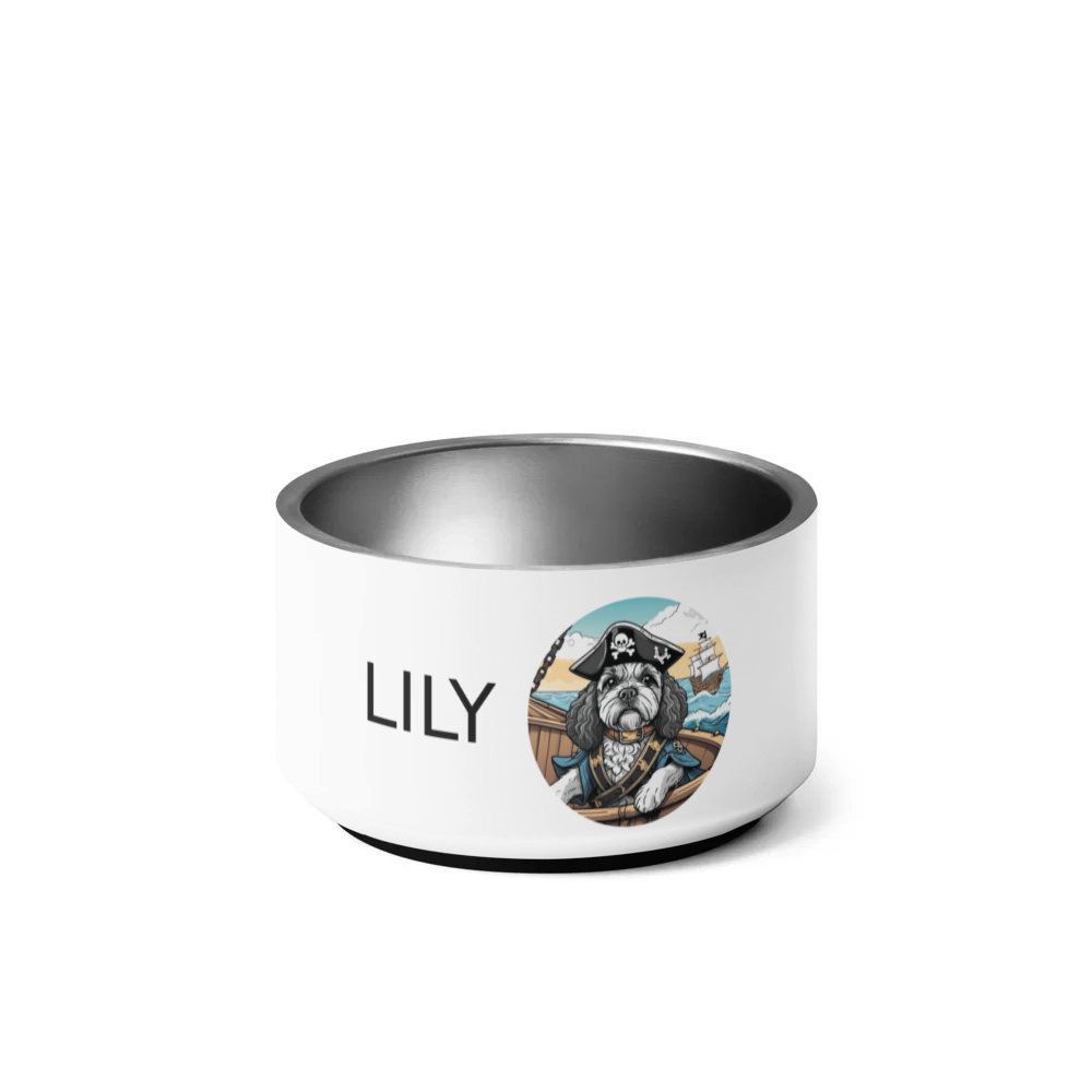 PugMug Custom Lily Pet Bowl