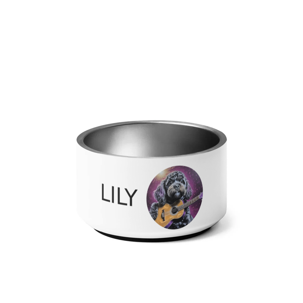 PugMug Custom Lily Pet Bowl