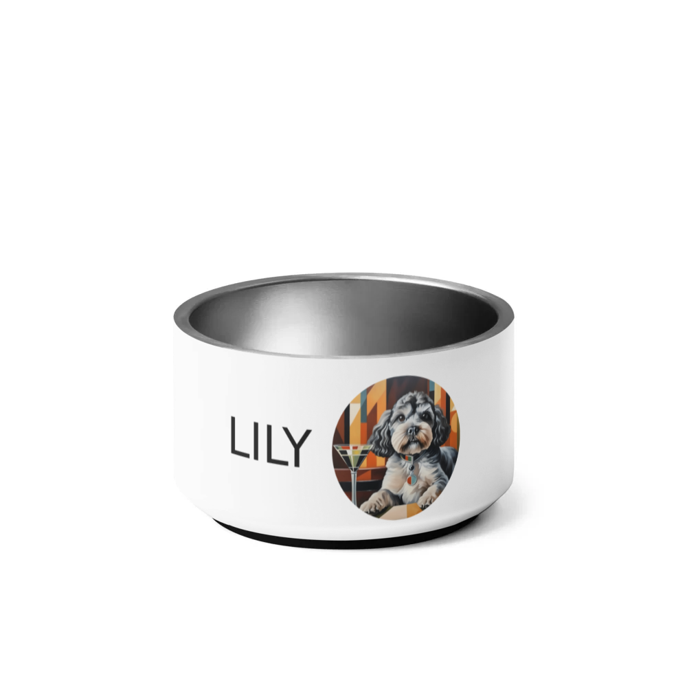 PugMug Custom Lily Pet Bowl