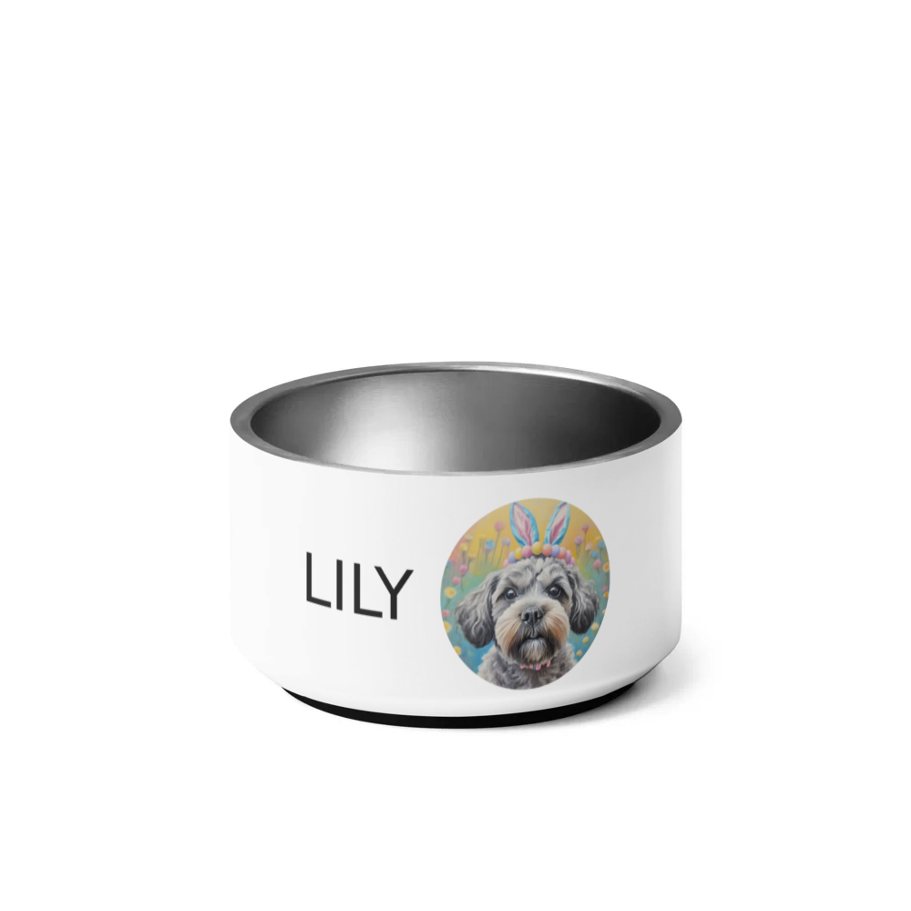 PugMug Custom Lily Pet Bowl