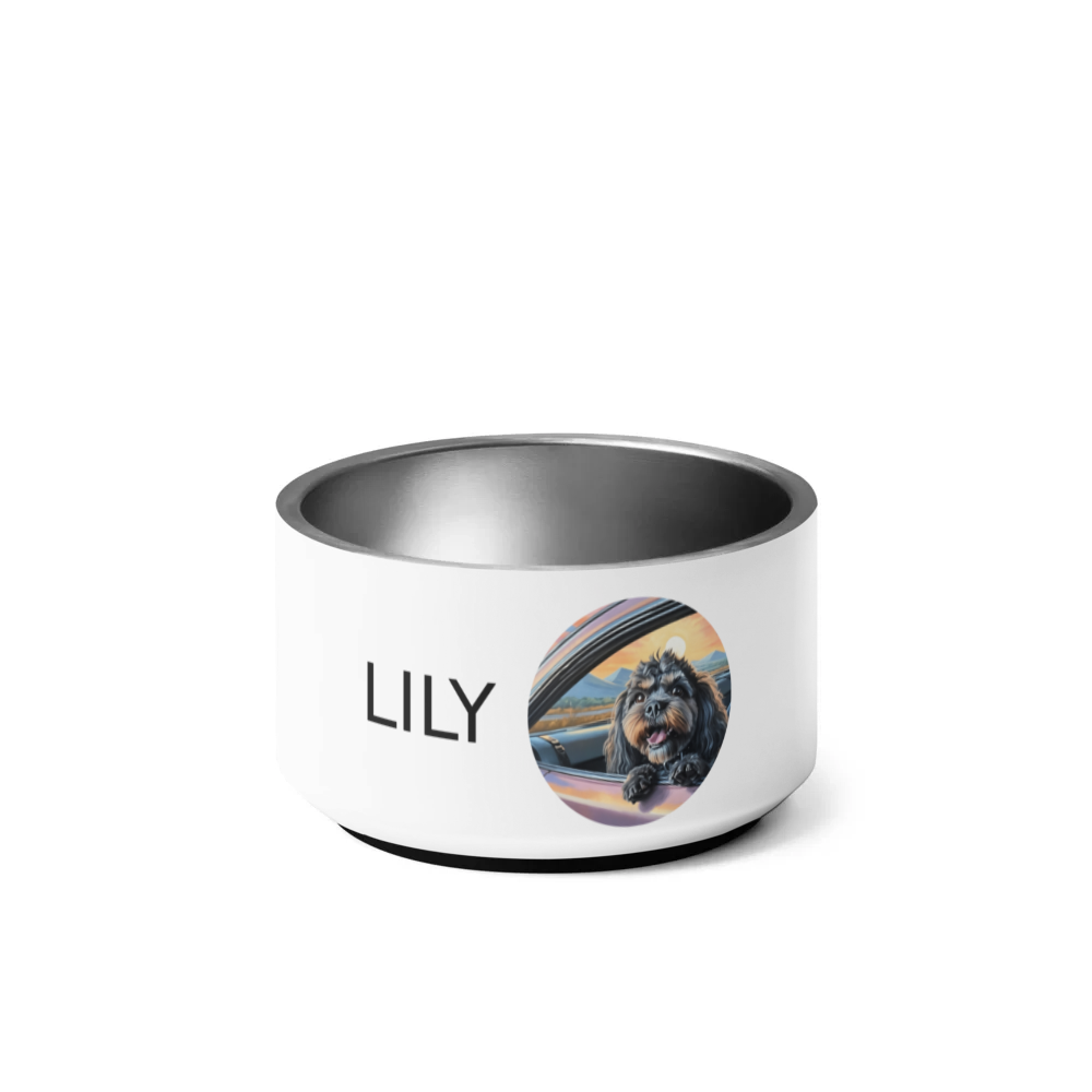 PugMug Custom Lily Pet Bowl