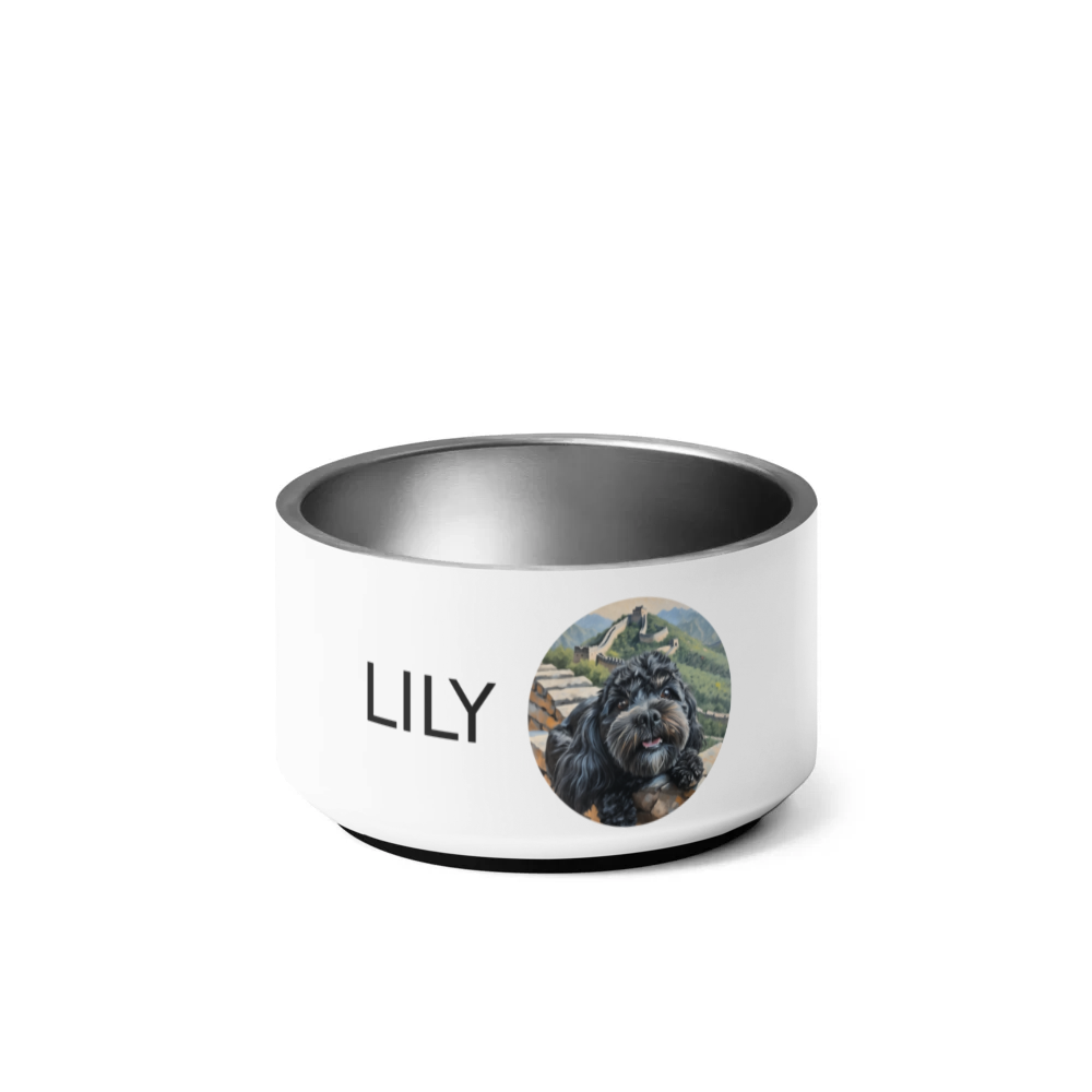 PugMug Custom Lily Pet Bowl