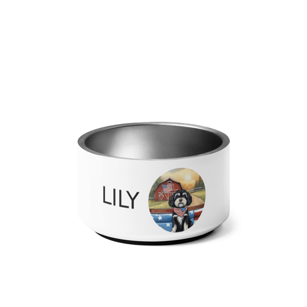 PugMug Custom Lily Pet Bowl