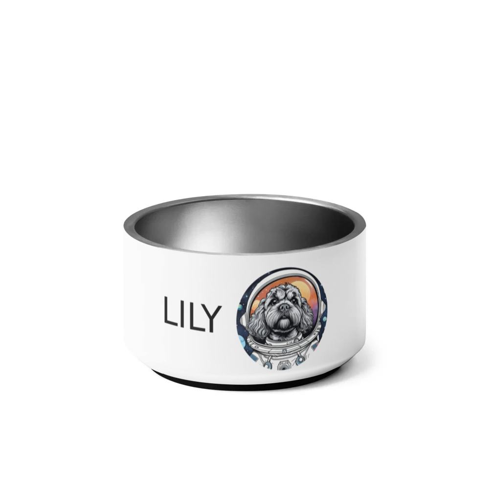 PugMug Custom Lily Pet Bowl