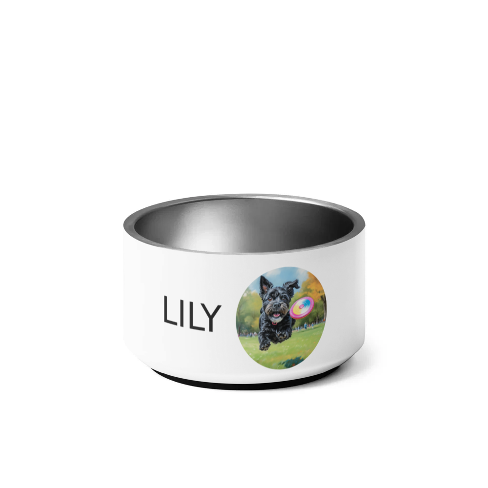 PugMug Custom Lily Pet Bowl