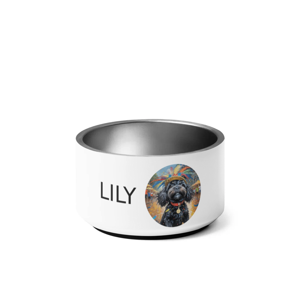 PugMug Custom Lily Pet Bowl