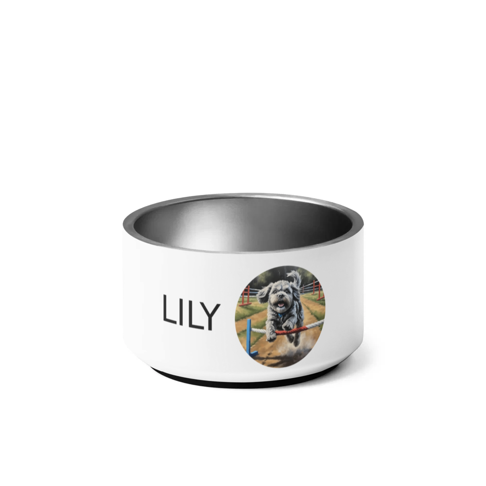 PugMug Custom Lily Pet Bowl