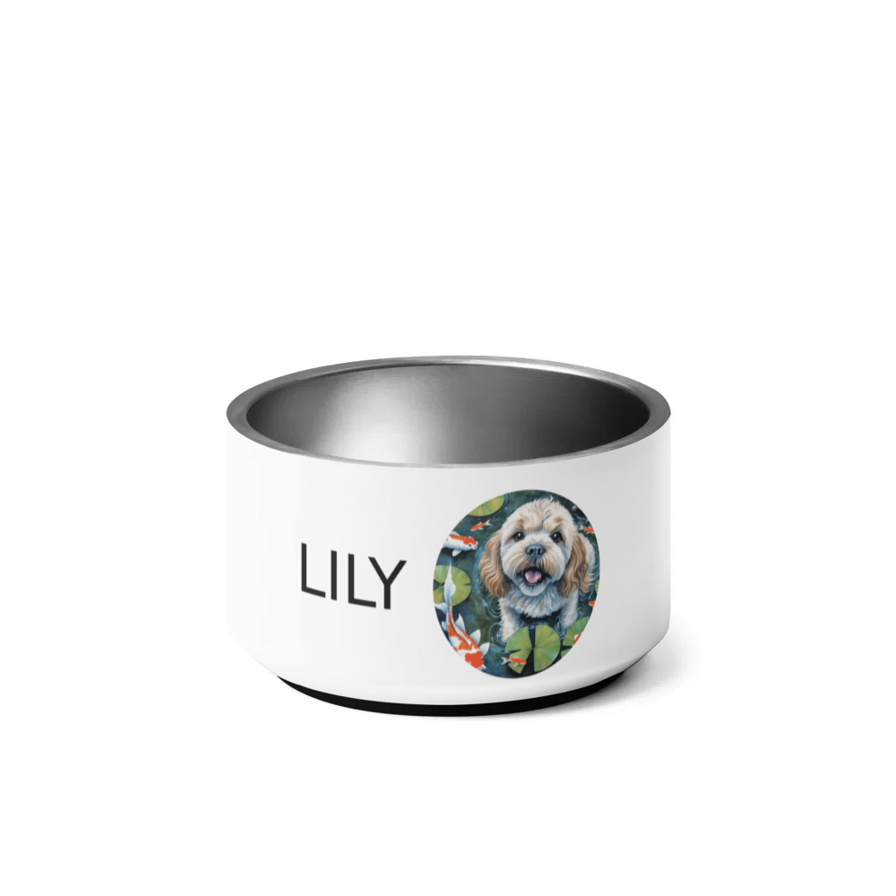 PugMug Custom Lily Pet Bowl