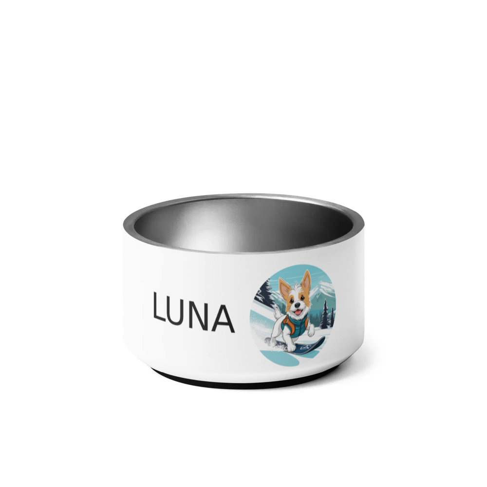 PugMug Custom Luna Pet Bowl