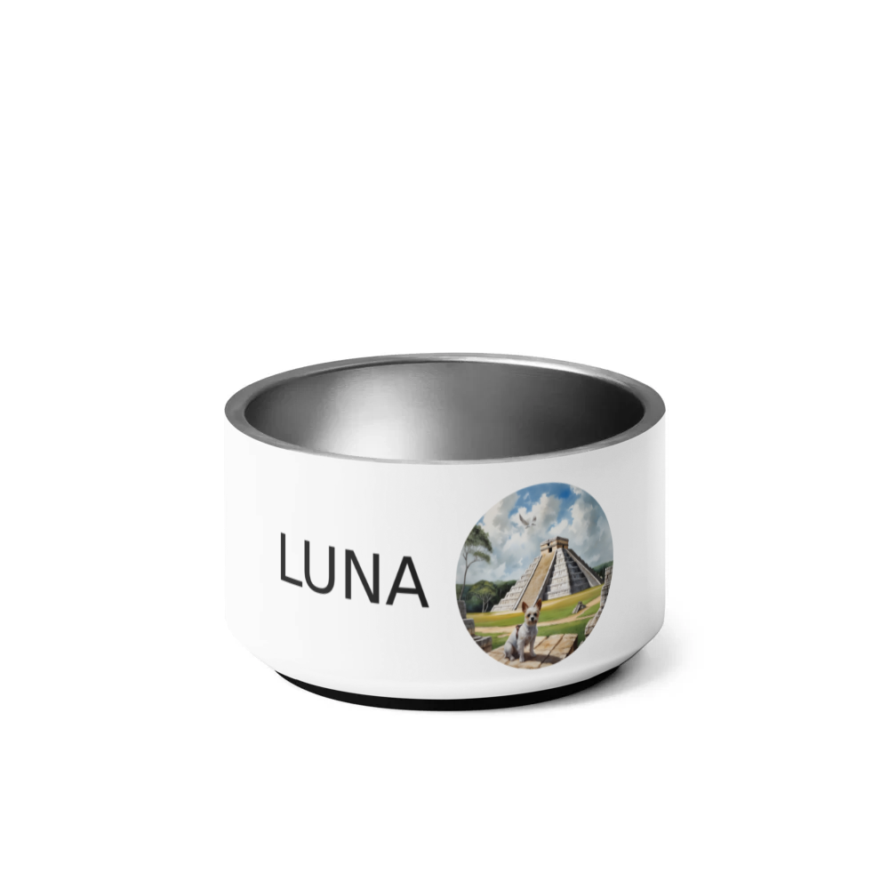 PugMug Custom Luna Pet Bowl