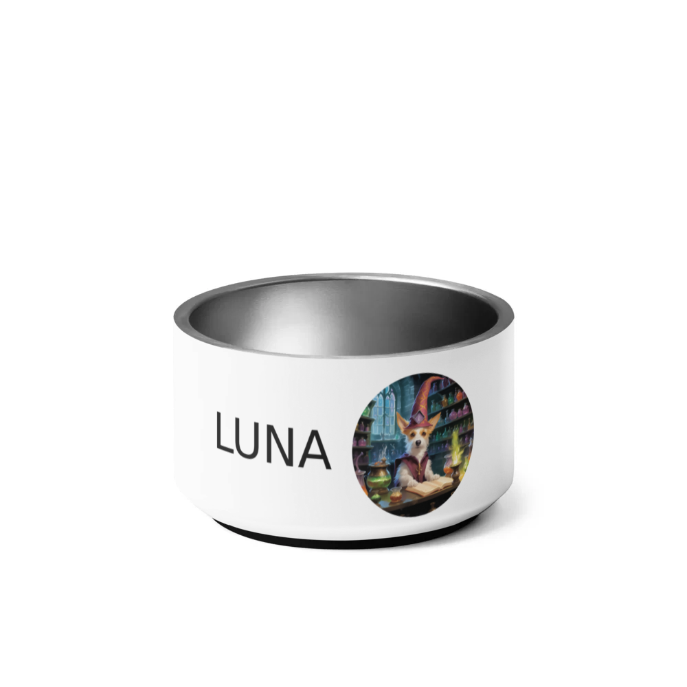 PugMug Custom Luna Pet Bowl