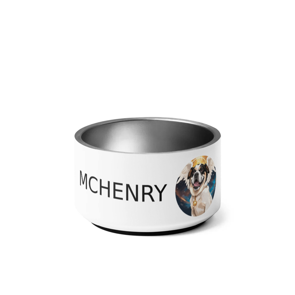 PugMug Custom McHenry Pet Bowl