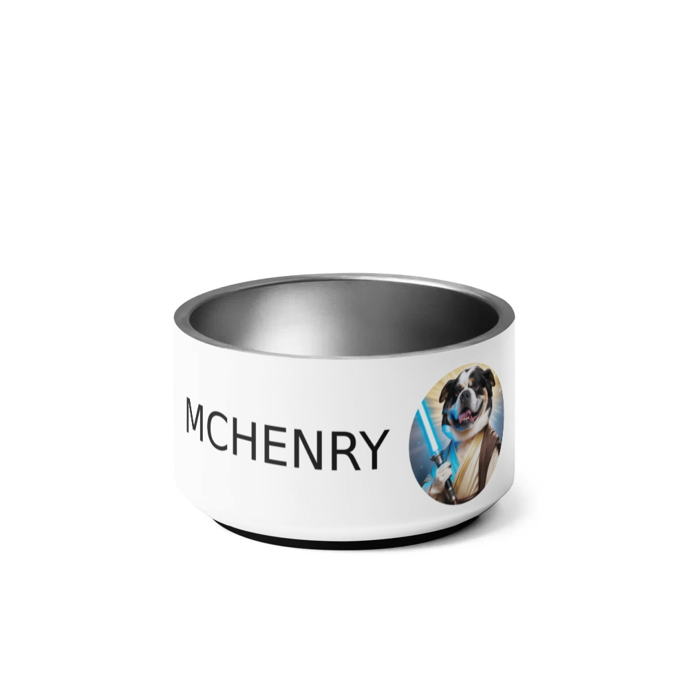 PugMug Custom McHenry Pet Bowl